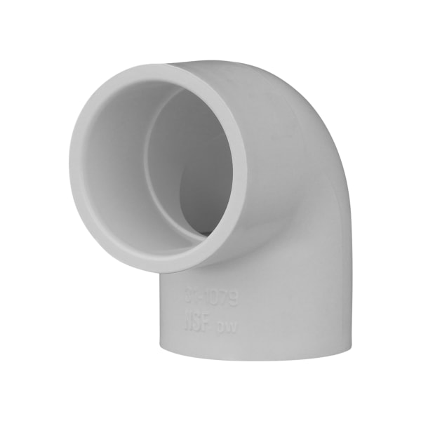 1" PVC SCH40 90° Elbow - Socket x Socket