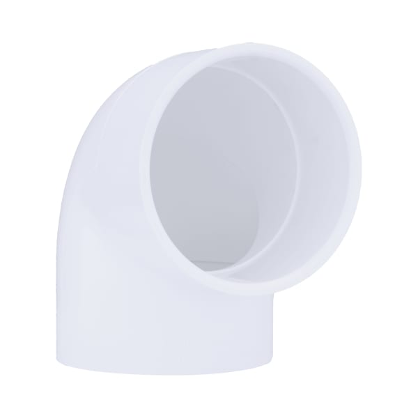 4" PVC SCH40 90° Elbow - Socket x Socket