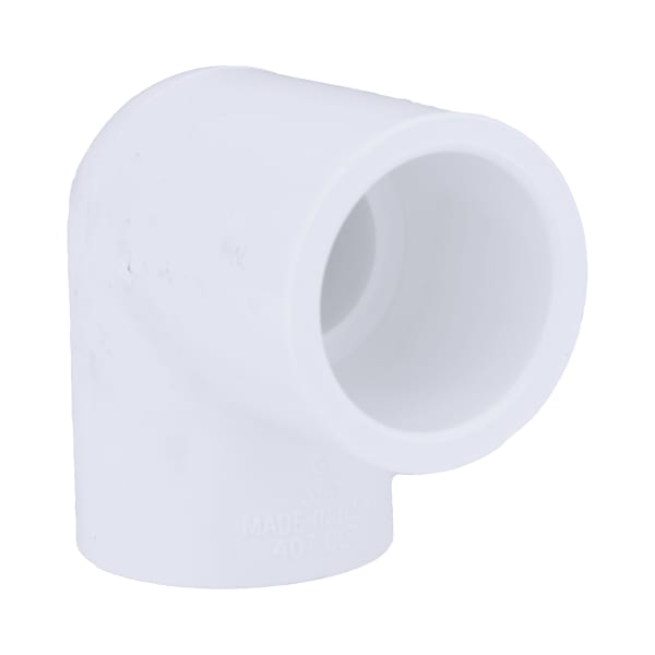 3/4" PVC SCH40 90° Elbow - Socket x FPT