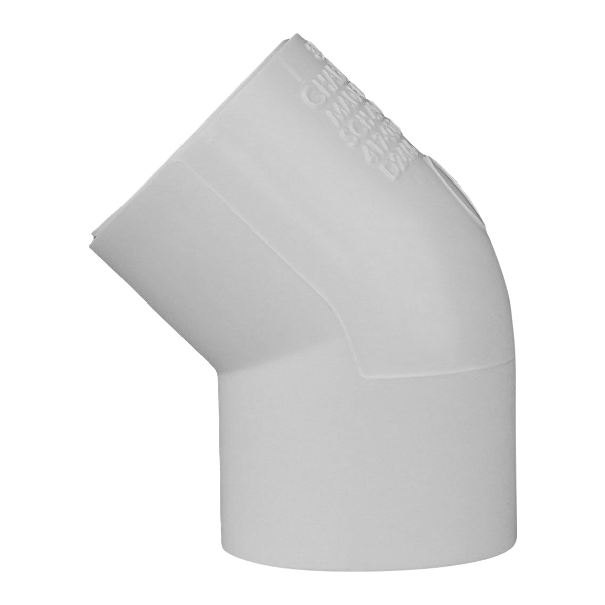 Charlotte Pipe 3/4" PVC SCH40 45° Elbow - Socket x Socket