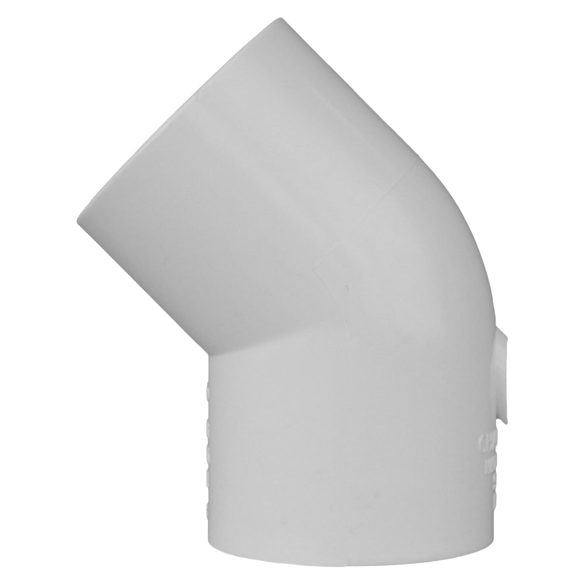 Charlotte Pipe 1-1/2" PVC SCH40 45° Elbow - Socket x Socket