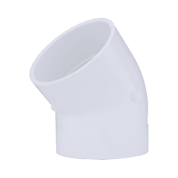 4" PVC SCH40 45° Elbow - Socket x Socket
