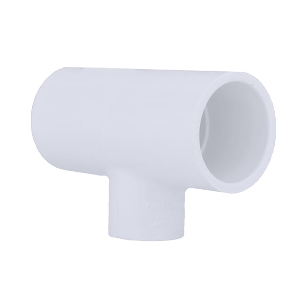 1" x 1" x 1/2" PVC SCH40 Tee - All Socket