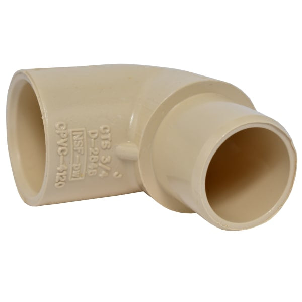 3/4" - CPVC Elbow - 90° (Street) - Slip x FTG