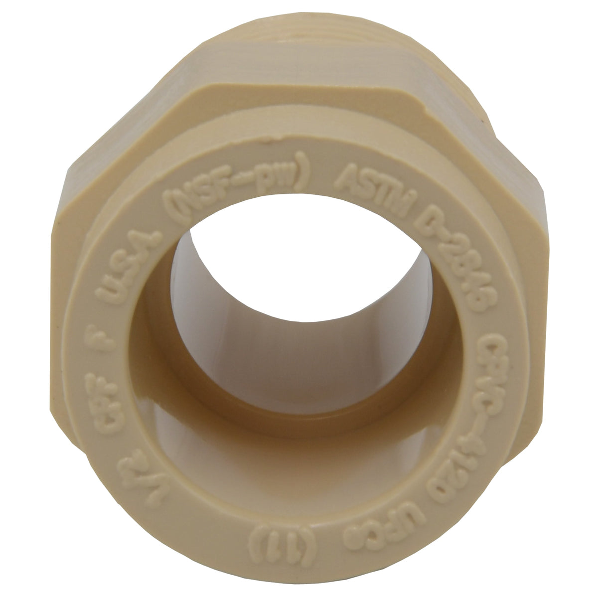 Charlotte Pipe 1/2" - CPVC Adapter (Male) - Slip xMIP
