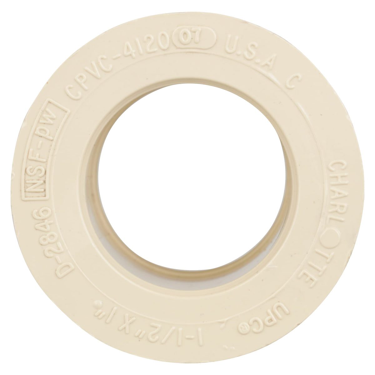 Charlotte Pipe 1-1/2" x 1" - CPVC Bushing - Slip x Slip