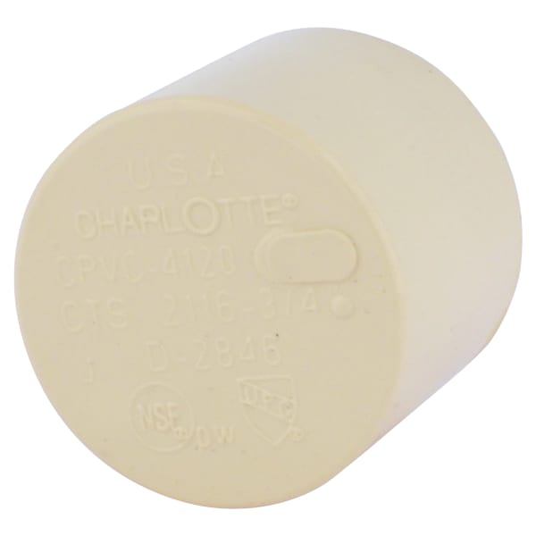 3/4" - CPVC Cap - Slip