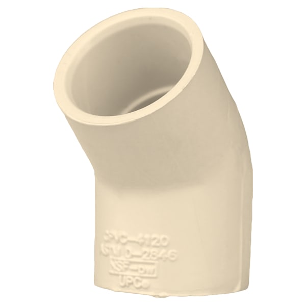 3/4" - CPVC Elbow - 45° - Slip x Slip