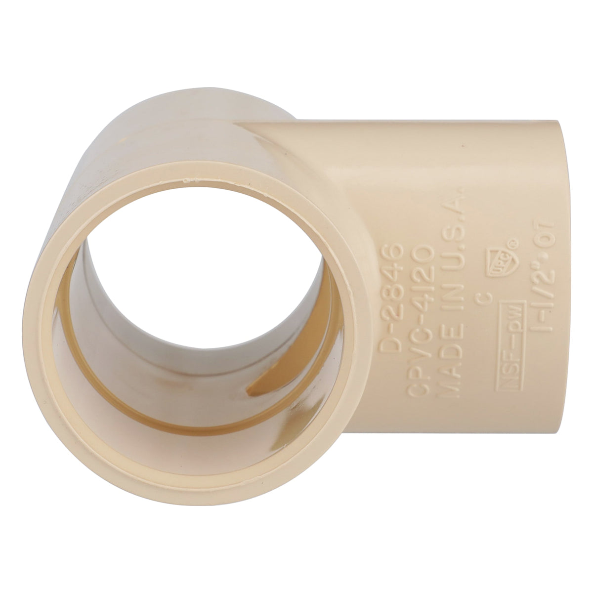 Charlotte Pipe 1-1/2" - CPVC Tee - Slip x Slip x Slip