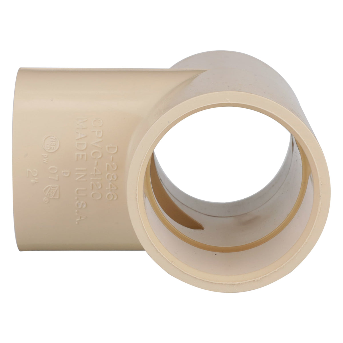 Charlotte Pipe 2" - CPVC Tee - Slip x Slip x Slip