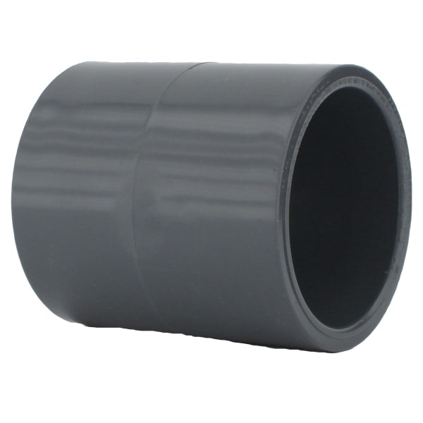 2" PVC SCH80 Coupling - Socket x Socket