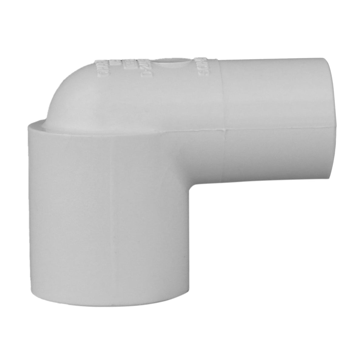 Charlotte Pipe 1/2" PVC SCH40 90° Street Elbow - Socket x Spigot