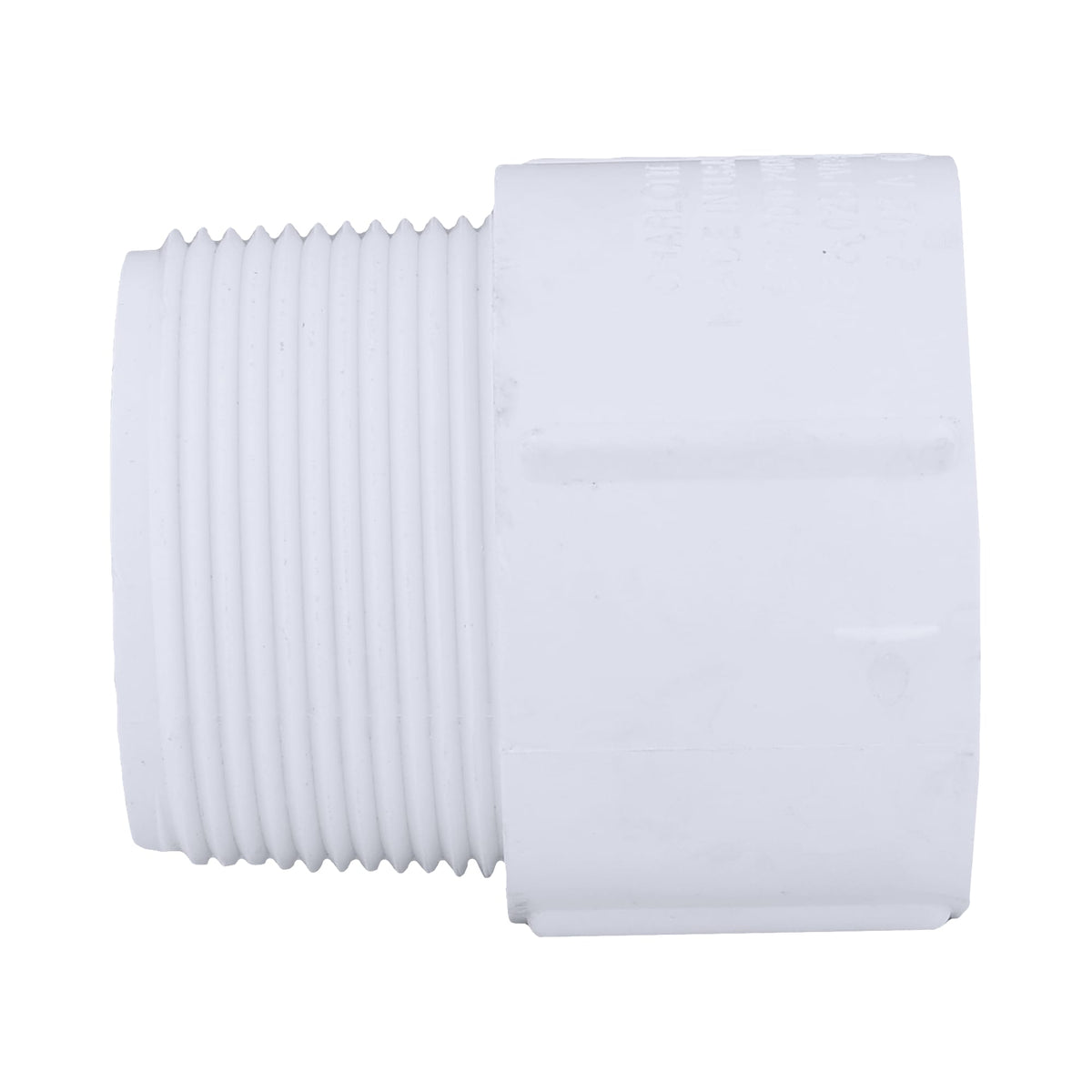 Charlotte Pipe 2-1/2" PVC SCH40 Male Adapter - Socket x MPT