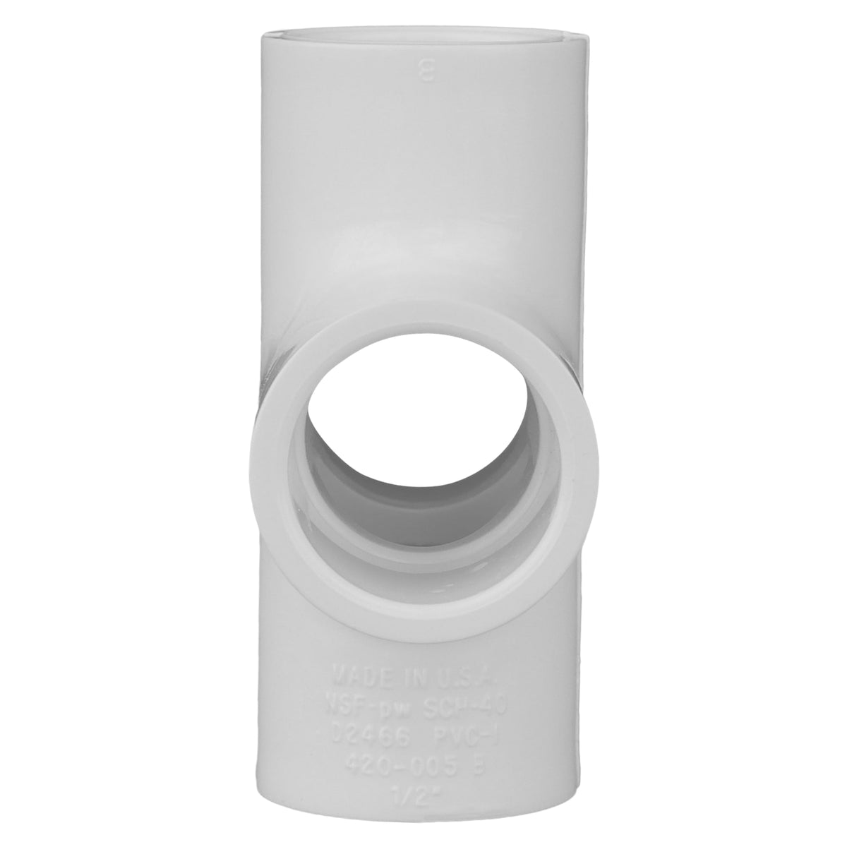 Charlotte Pipe 1/2" PVC SCH40 Cross - All Socket