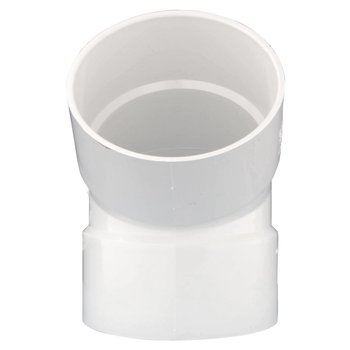 Charlotte Pipe 10" PVC DWV 45° Elbow - H x H