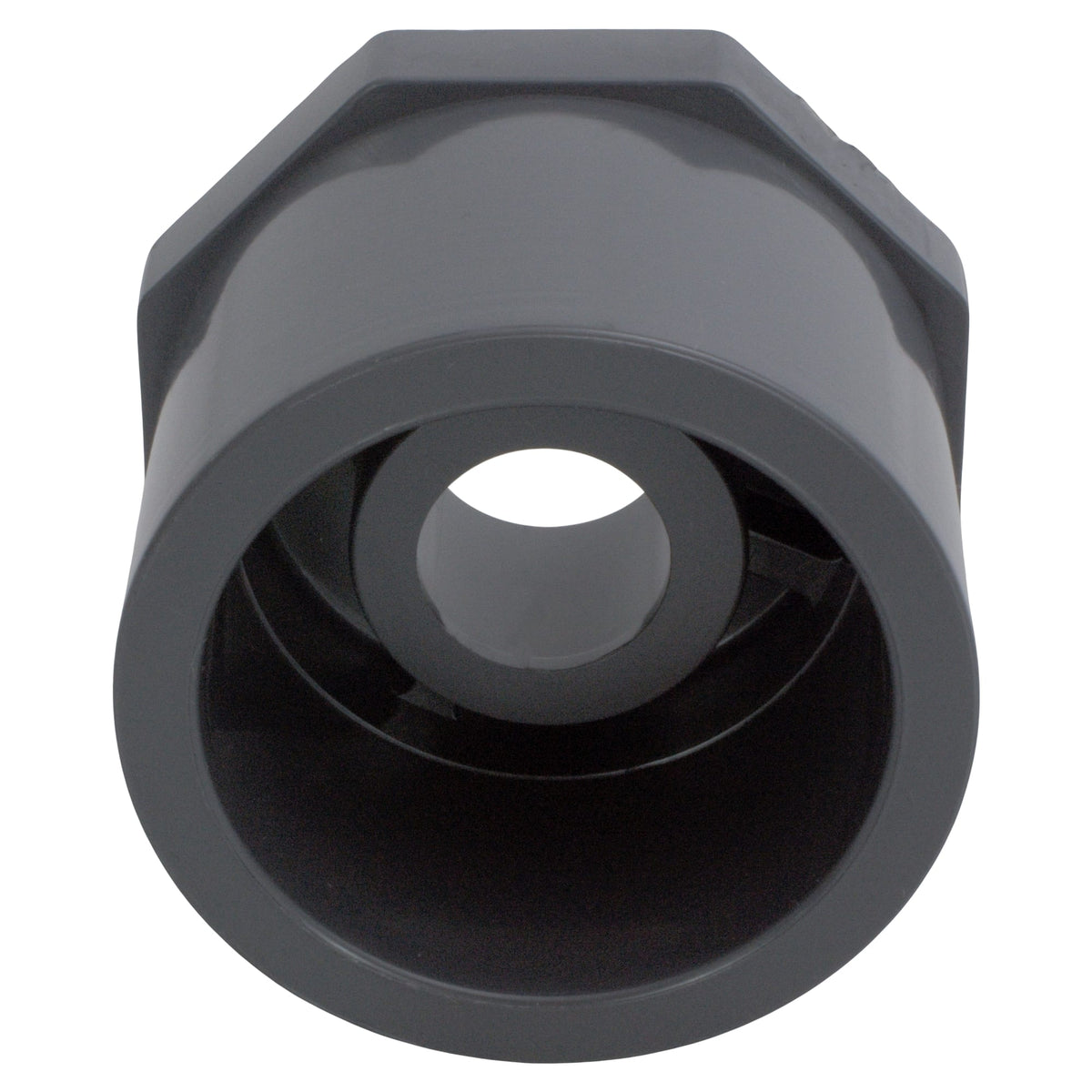 Charlotte Pipe 2" x 1/2" PVC SCH80 Bushing - Spigot x Socket