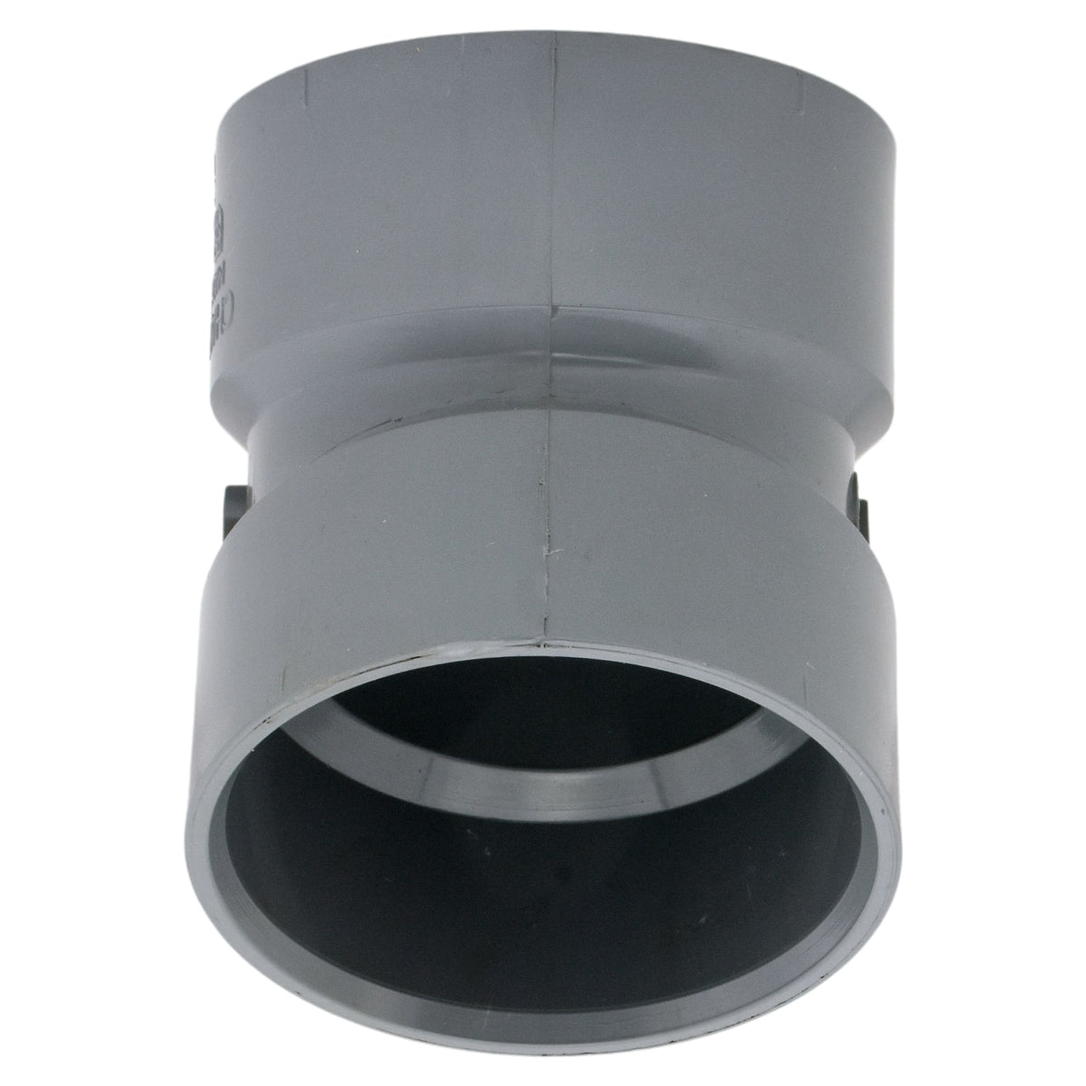 Charlotte Pipe 3" 22-1/2 Deg Elbow Hub x Hub CPVC Chemical Drainage Fitting