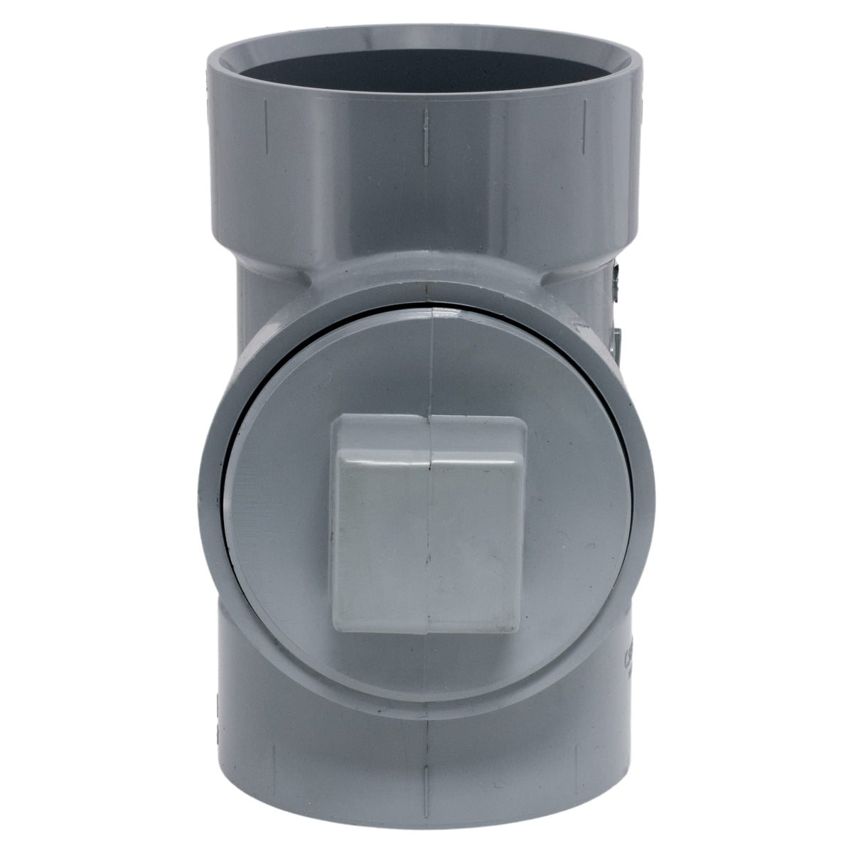 Charlotte Pipe 3" Cleanout Tee Hub x Hub x FIP CPVC Chemical Drainage Fitting