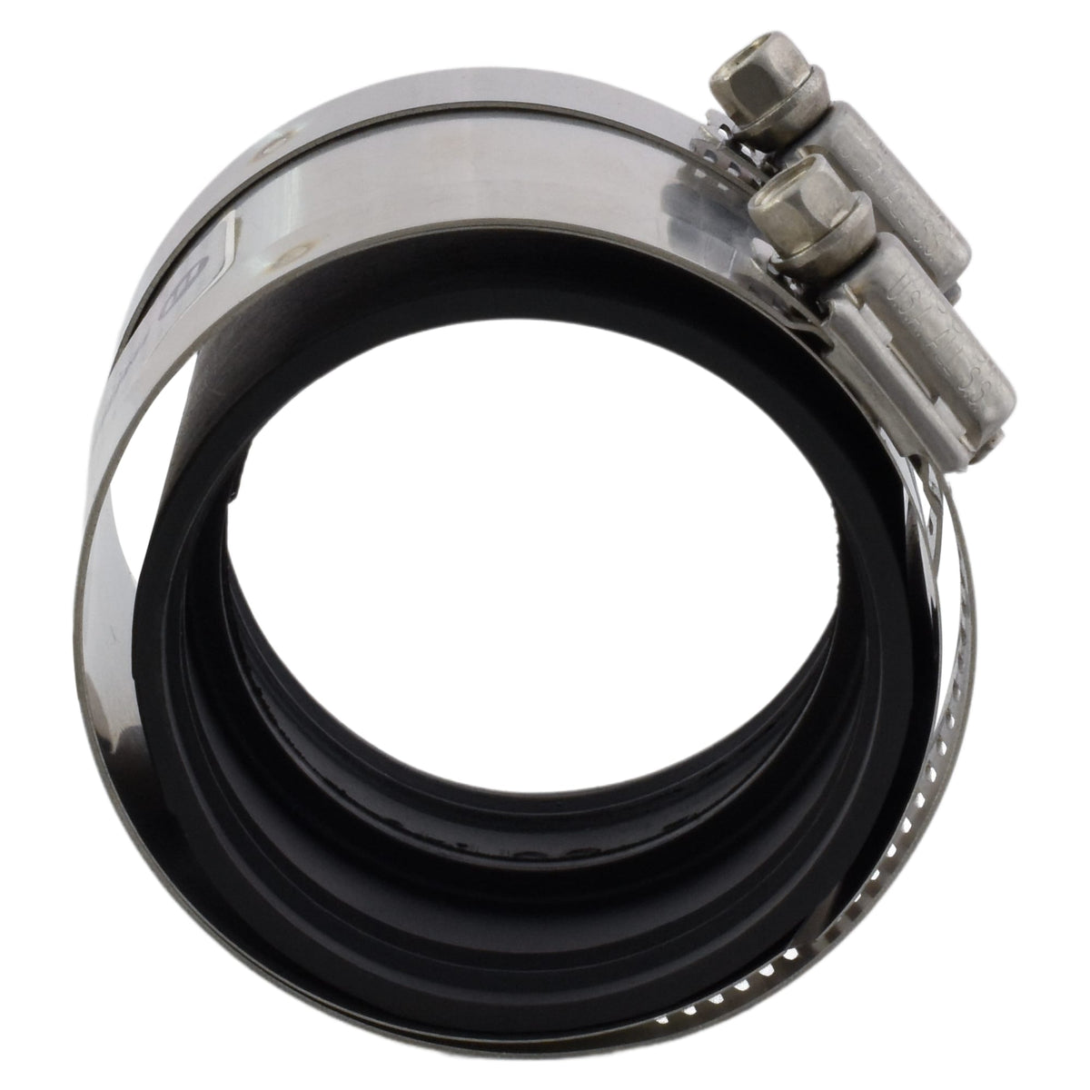 Charlotte Pipe 2" Transition Coupling Spigot x Spigot CPVC Chemical Drainage Fitting