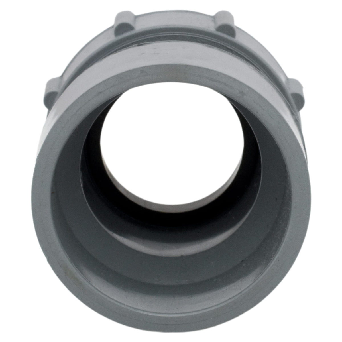 Charlotte Pipe 1-1/2" Trap Adapter Hub x Slip Joint CPVC Chemical Drainage Fitting
