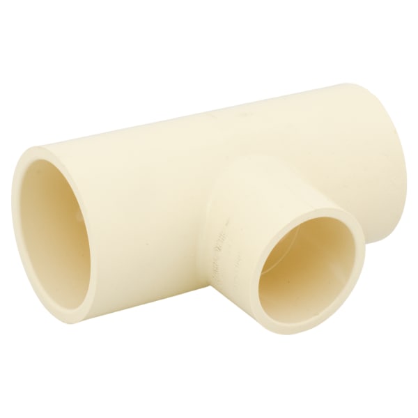 2" x 1-1/2" - CPVC Tee - Slip x Slip x Slip
