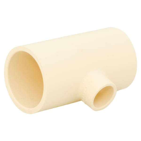 1-1/4" x 1/2" - CPVC Tee - Slip x Slip x Slip