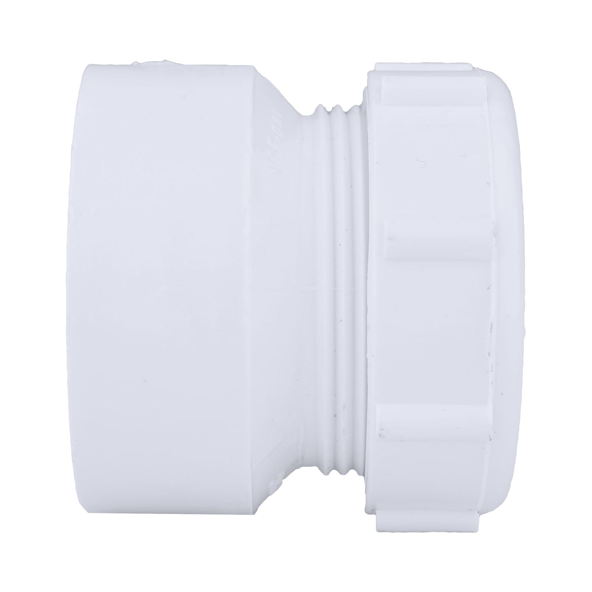 Charlotte Pipe 1-1/2" PVC DWV Female Trap Adapter with Plastic Nut - H x Tubular Slip