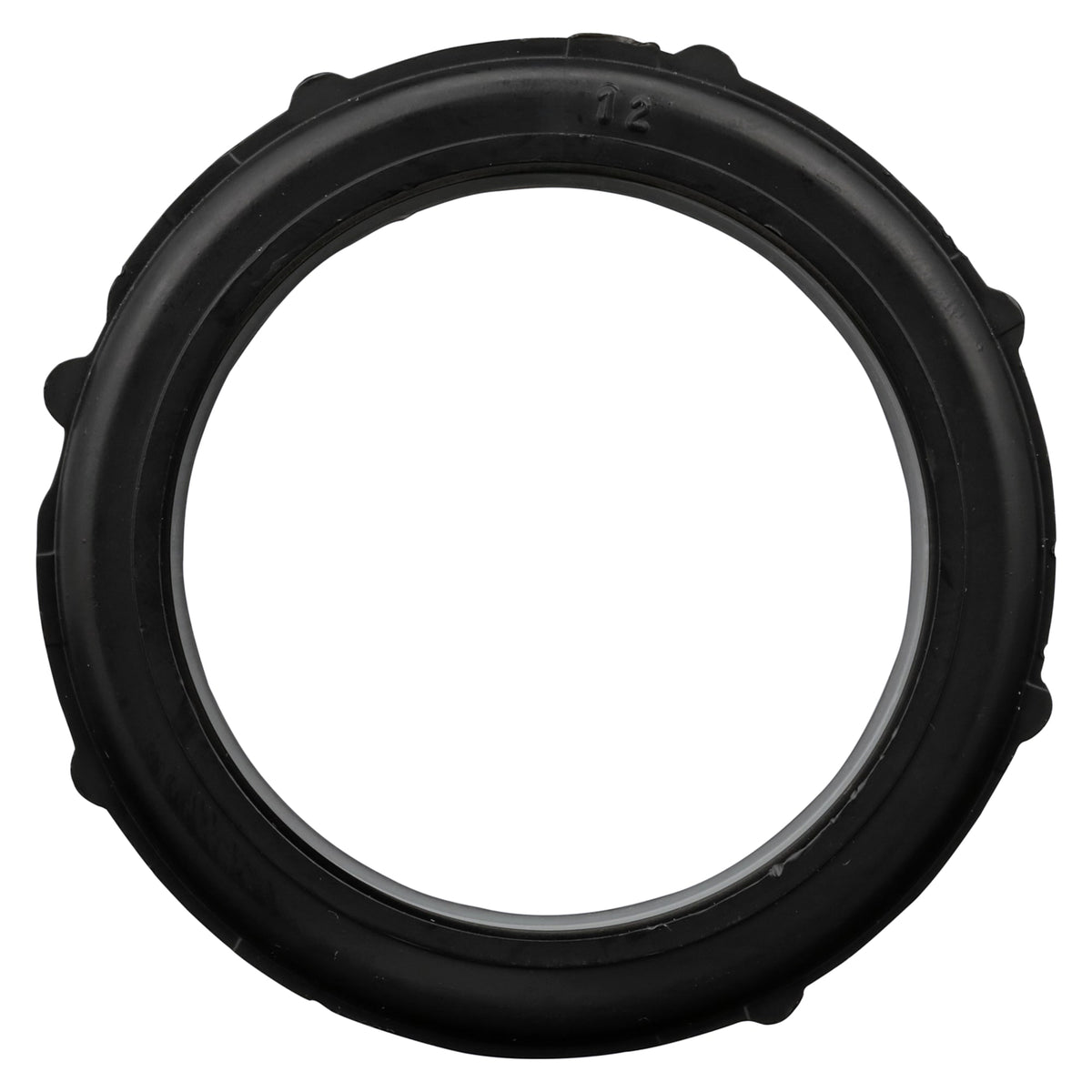 Charlotte Pipe 2" ABS DWV Male Trap Adapter with Plastic Nut - Spigot x Tubular Slip