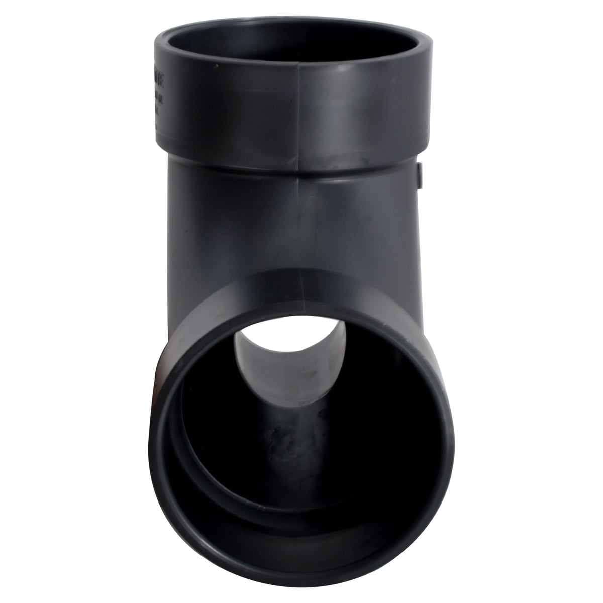 Charlotte Pipe 4" x 4" x 2" ABS DWV 90° Elbow with Low Heel Inlet - All H