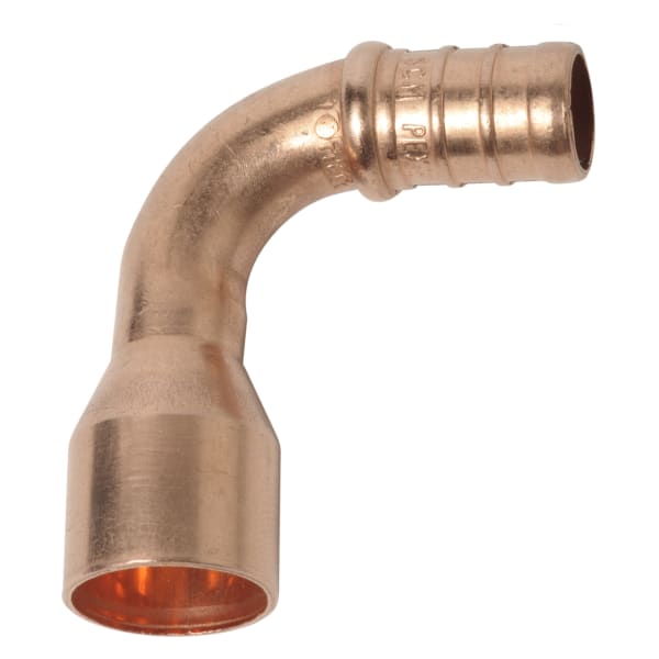 1/2" PEX F1807 90° Elbow Copper
