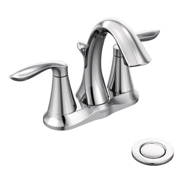 Moen Eva Chrome two-handle bathroom faucet