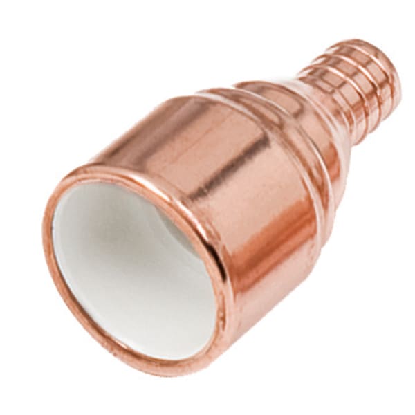 3/4" PEX PVC Adapter (Crimp(F1807) x PVC) Copper