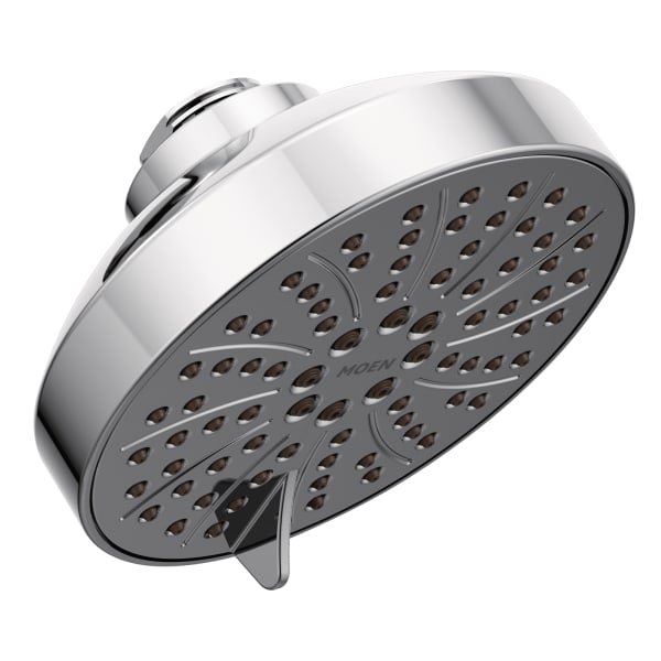 Moen Genta 6-Spray 4.5" Fixed Eco-Performance Showerhead in Chrome