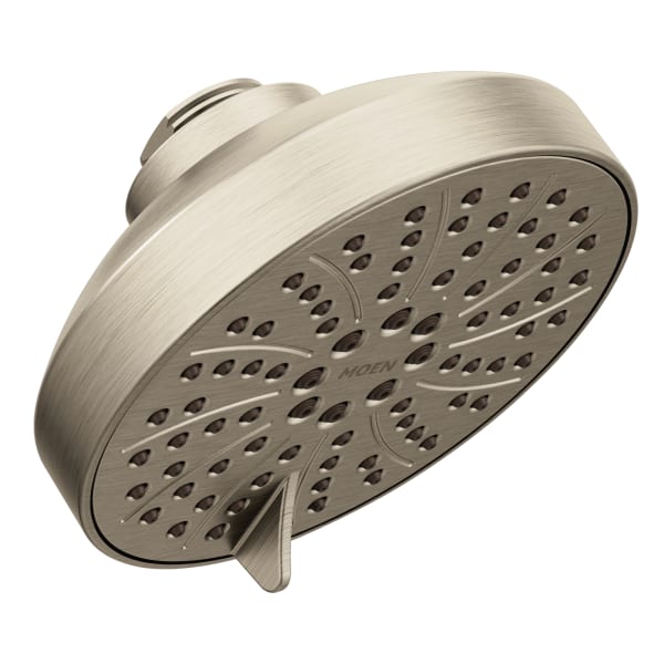 Moen Genta 6-Spray 4.5" Fixed Eco-Performance Showerhead in Brushed Nickel