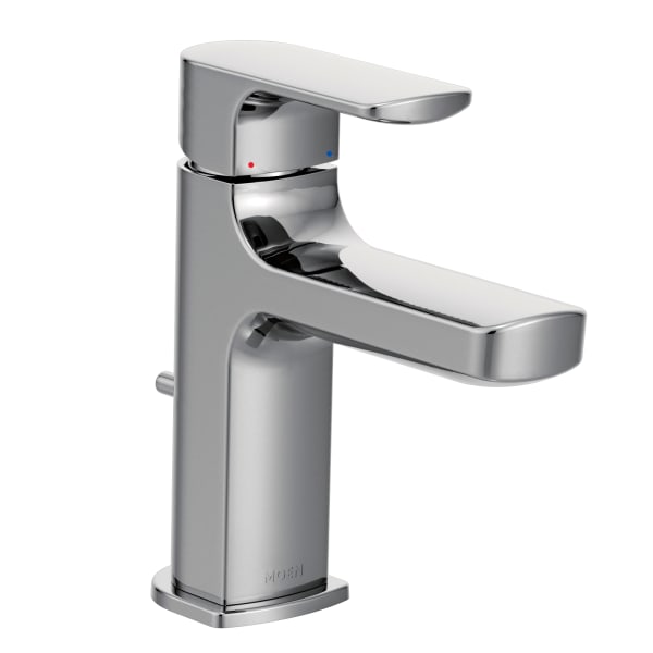 Moen Rizon Single Hole Single-Handle Bathroom Faucet in Chrome