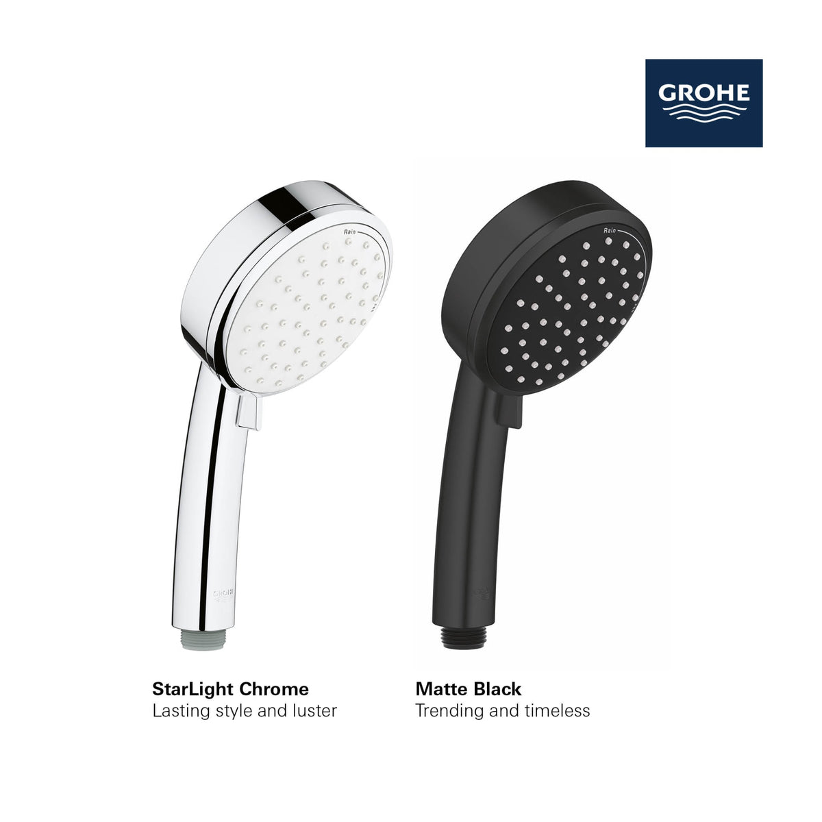 100 Hand Shower - 2 Sprays, 1.5 gpm in GROHE CHROME