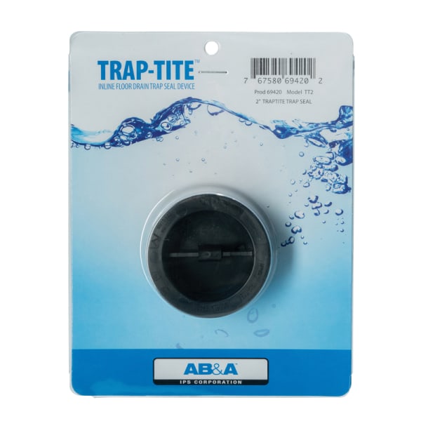 AB&A 69420 Trap-Tite Floor Drain Trap Seal for 2-Inch Pipes