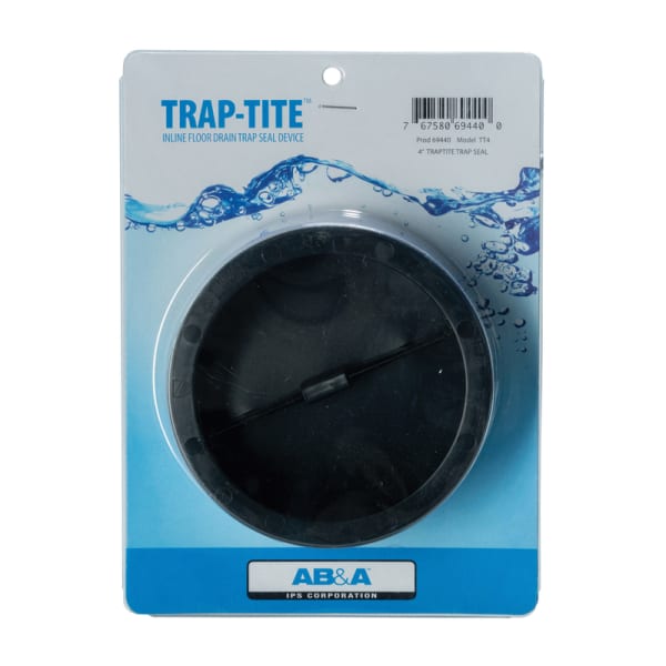 AB&A 69440 Trap-Tite Floor Drain Trap Seal for 4-Inch Pipes