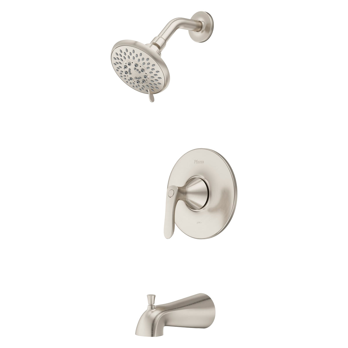 Pfister Faucets LG89-8WRK Weller Single-Handle Tub & Shower Trim in Brushed Nickel