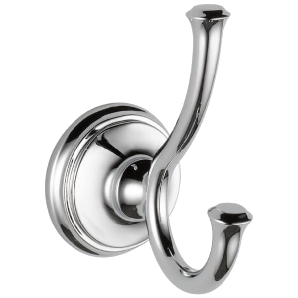 Delta Cassidy® Double Robe Hook Chrome