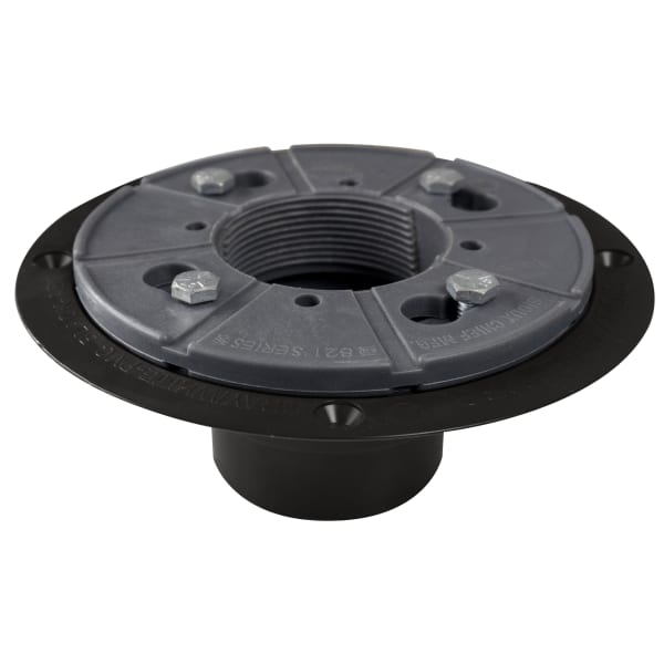 ABS 2" Shower Drain Base & Collar