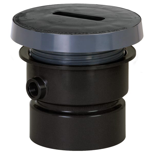 4" Solvent Weld FinishLine Rough-In Drain Body Only ABS