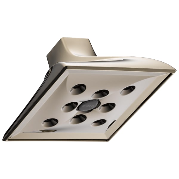 Brizo Virage® Raincan Shower Head with H2OKinetic® Polished Nickel