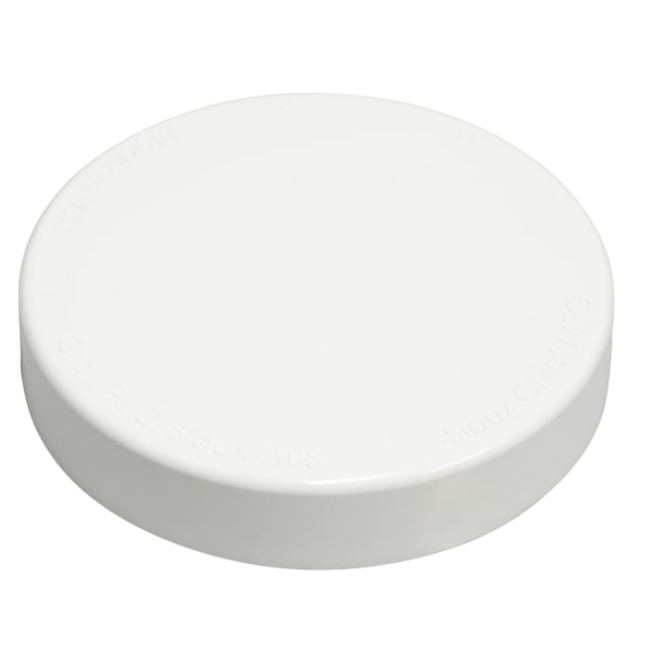 4" PVC Hardhat Test Cap