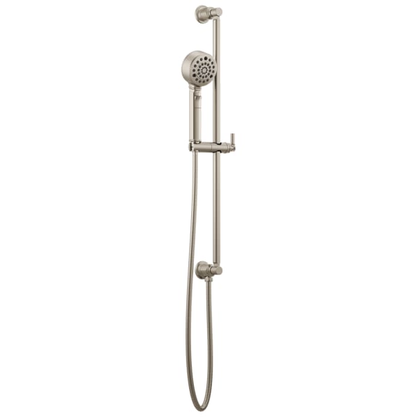 Brizo Invari® H2OKinetic® Multi-Function Slide Bar Handshower Luxe Nickel