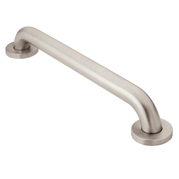 Moen Home Care 12 in. x 1-1/2 in. Concealed Screw Grab Bar with SecureMount in Stainless Steel