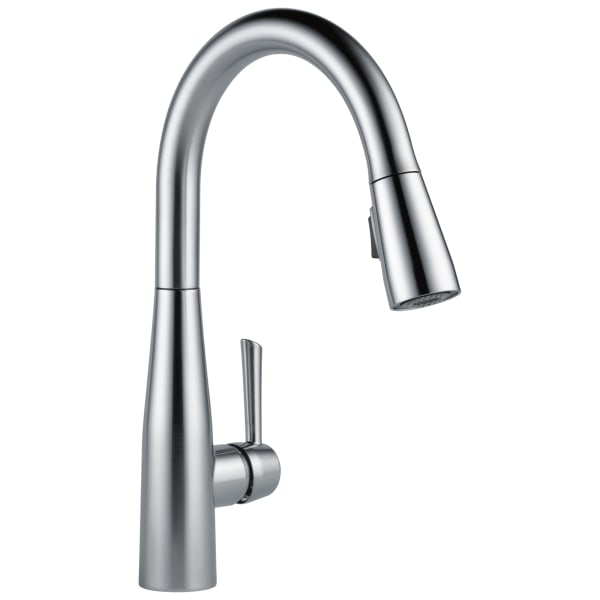 Delta Essa® Single Handle Pull-Down Kitchen Faucet Arctic Stainless