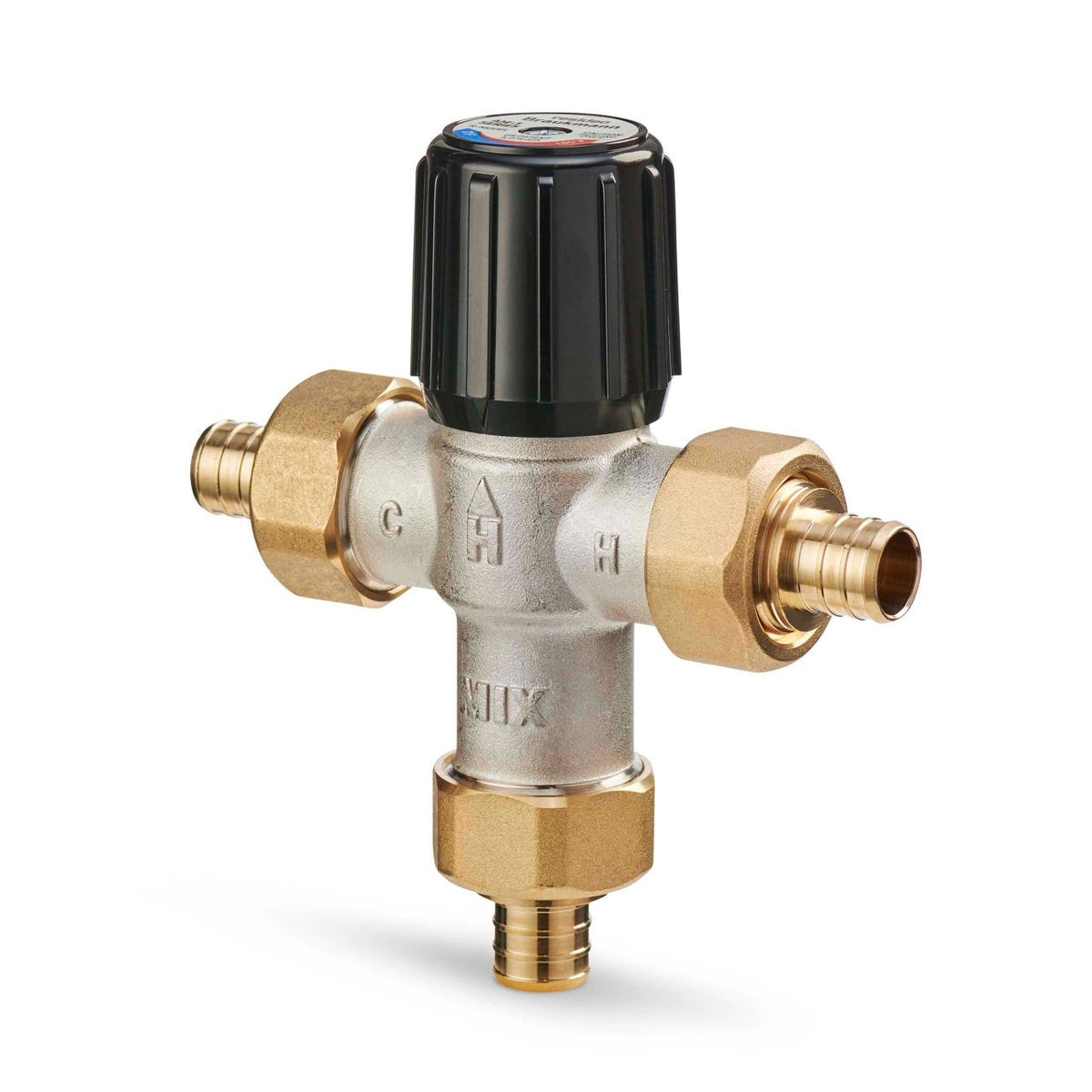 Resideo AM101R-UPEX-1/U AM-1 Mixing Valve, 3/4 in PEX Union, 80–180°F, Heating Only