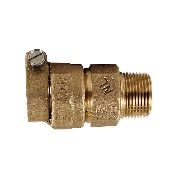 3/4" Copper Tube Size CTS x Male Adapter