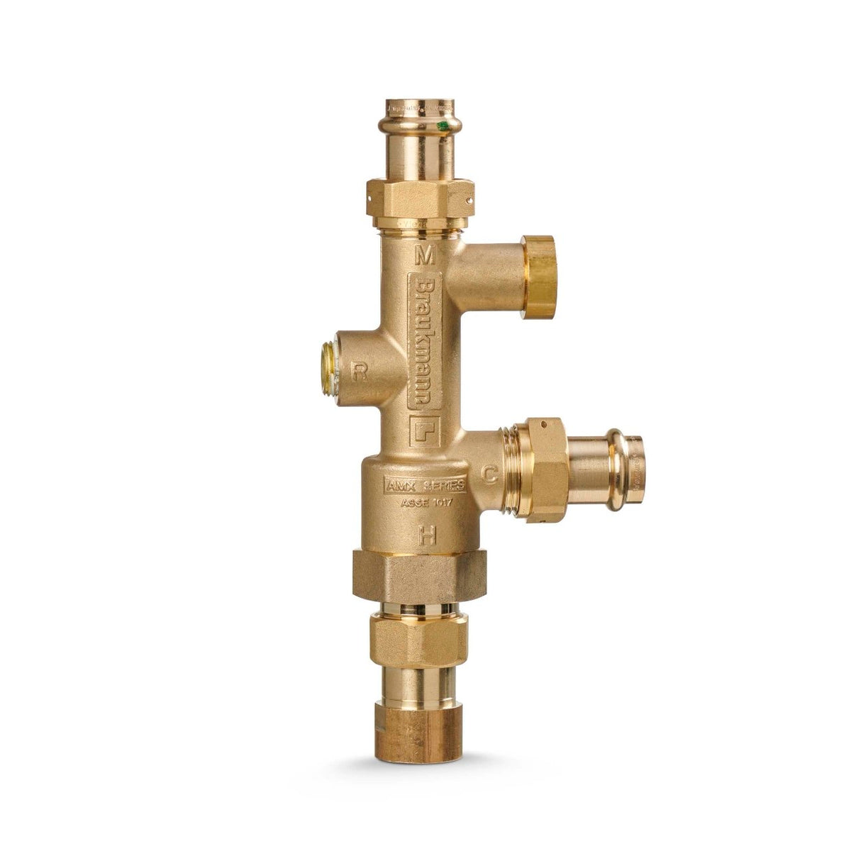 Resideo AMX101-UP-1LF/U AMX Lead Free Mixing Valve, 3/4 in Press